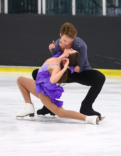 Raffaella Koncius & Alexey Shchepetov compete their 2021-22 Free Dance