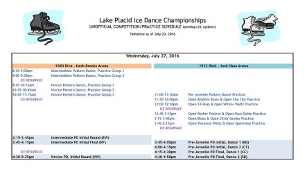 Our Combined Schedule for LPIDC 2016 is available