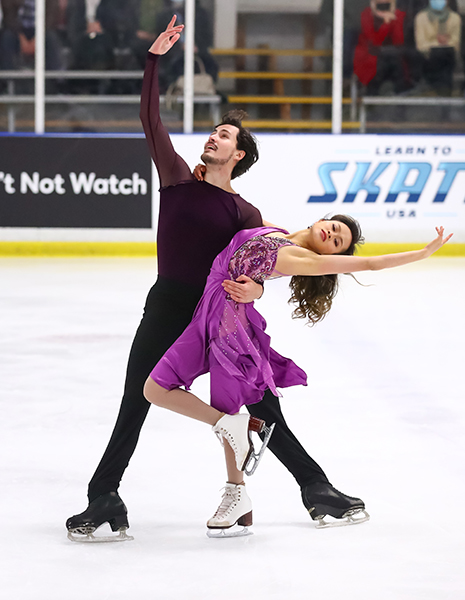 Avonley Nguyen & Grigory Smirnov compete their 2021-22 Free Dance